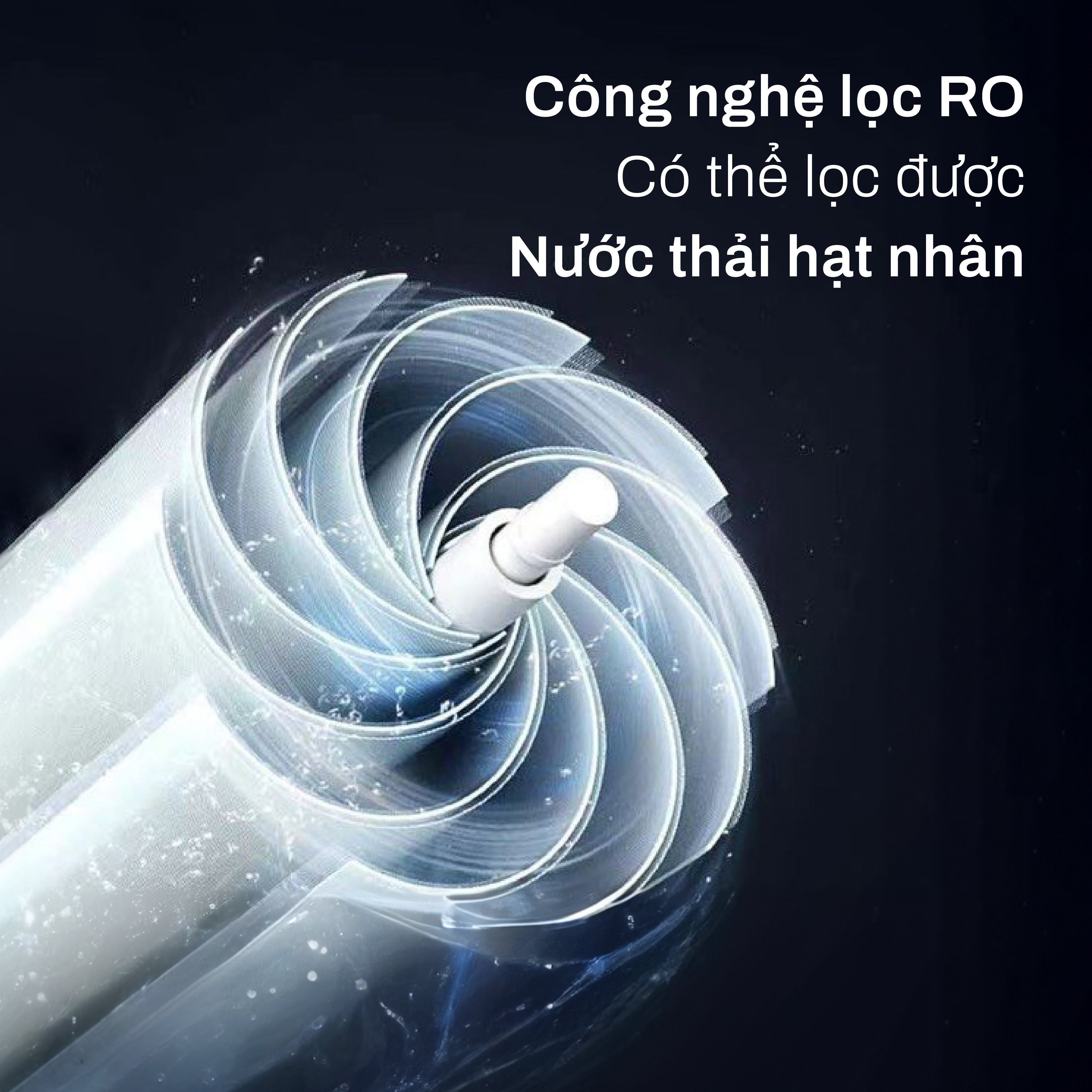 Máy lọc nước sử dụng công nghê lọc thẩm thấu RO có lọc được nước thải hạt nhân không